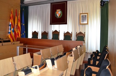 Dimarts 23 de març, sessió ordinària del Ple de l’Ajuntament de Badalona.