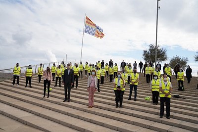 Entren en servei els 39 agents cívics contractats a través del Pla d’Ocupació ‘Badalona amb tu!’ de l’Ajuntament.