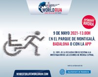 Badalona acollirà el diumenge 9 de maig la cursa solidària Wings for Life World Run
