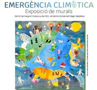 El Consell dels Infants de Badalona presenta una exposició de murals sobre l’emergència climàtica