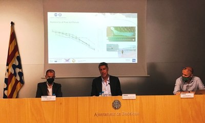 Badalona enceta la contractació del projecte d’enginyeria que dissenyarà la reconstrucció del pont del Petroli.