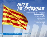 Badalona celebra dissabte, 11 de setembre, la Diada Nacional de Catalunya