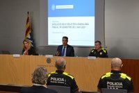 Badalona redueix un 4,6% els delictes que es cometen a la ciutat durant el primer semestre de 2021 respecte al mateix període de l’any 2019
