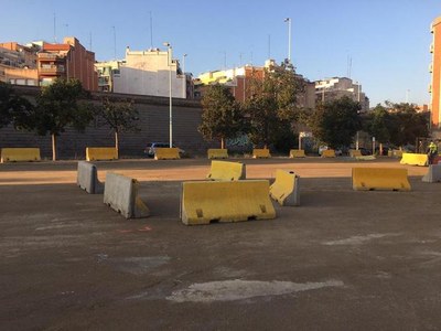 Aquest dilluns queda habilitat per a ús d’aparcament provisional el solar del carrer Porvenir.