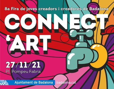 La 8a Fira de Joves Creadors de Badalona, Connect’Art, s’instal·la aquest dissabte a la plaça de Pompeu Fabra.
