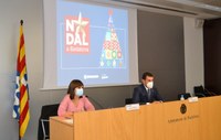 L’encesa de l’arbre aquest divendres a la plaça de la Vila obre la programació d’activitats de la campanya Nadal a Badalona