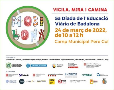 La 5a edició de la Mobilona, la diada de l'educació viària de Badalona, tindrà lloc el 24 de març.