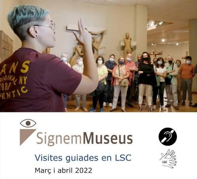 El Museu de Badalona participa a SignemMuseus, un projecte que impulsa l’ús de la llengua de signes als museus catalans.