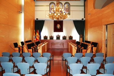 Dimarts 26 d’abril, sessió ordinària del Ple de l’Ajuntament de Badalona.