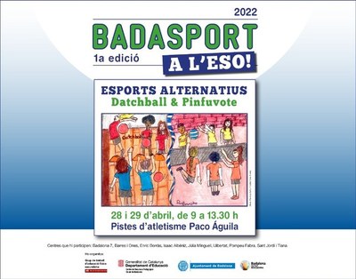 820 alumnes participaran en la primera edició del Badasport a l’ESO.