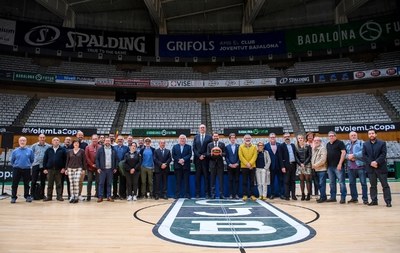 Badalona presenta la seva candidatura per ser la seu de la Copa del Rei de Bàsquet de 2023.