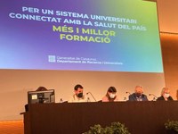 La consellera de Recerca i Universitats presenta les noves places del Grau en Infermeria que acollirà l’Hospital Universitari Germans Trias i Pujol