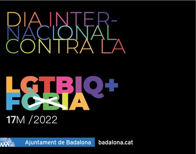 Avui 17 de maig es commemora el Dia Internacional contra la LGTBIQ+fòbia.