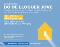 Obert el termini per sol·licitar el Bo Lloguer Jove 2022