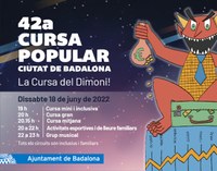 Obert el període d’inscripció per participar en la 42a Cursa Popular Ciutat de Badalona