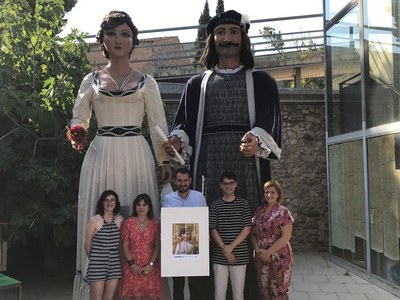 Badalona celebrarà l’any que ve el 165è aniversari dels gegants Anastasi i Maria i convida la Comparsa de Gigantes y Cabezudos de Pamplona a participar-hi.