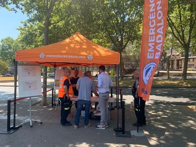 Es mantenen a Badalona els dispositius especials per reduir l’alt risc d’incendi.