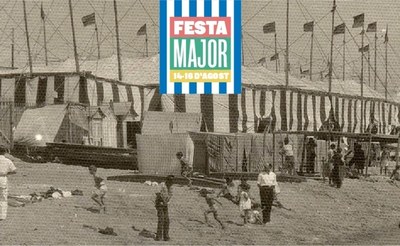 Aquest dilluns 1 d’agost s’inaugura l’exposició “Arrenglerats a la platja. Els envelats i la Festa Major”.