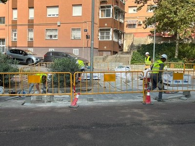 Els barris de Bufalà, la Morera, Pomar i Montigalà disposen d’11 nous passos de vianants.