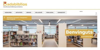 La Xarxa Municipal de Biblioteques de Badalona renova el web Badabiblios.cat i estrena un apartat dedicat als autors locals.