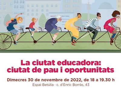 Badalona celebra el dimecres 30 de novembre el Dia Internacional de la Ciutat Educadora.