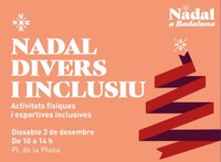 Badalona celebra el 3 de desembre la fira de la diversitat funcional ‘Nadal divers i inclusiu’