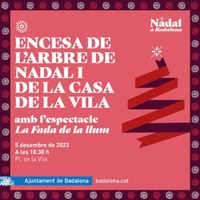 L’espectacle La Fada de la llum, amb l’encesa de l’arbre a la plaça de la Vila, obrirà dilluns la programació de Nadal a Badalona
