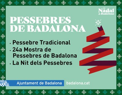 Dimarts 13 de desembre s’inaugura el Pessebre de la plaça de la Vila i la 24a Mostra de Pessebres a la sala El Refugi.