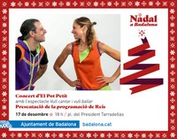 Badalona presenta aquest dissabte la programació de Reis amb un concert d’El Pot Petit a la plaça del President Tarradellas