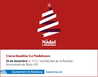 Badalona acull el 24 de desembre la cursa familiar ‘Nadalenca’