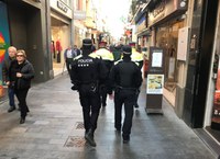 Badalona activa un dispositiu conjunt de Guàrdia Urbana i Mossos d’Esquadra pels principals eixos comercials de la ciutat