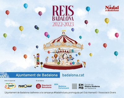 La Cavalcada de Reis torna a Badalona amb una temàtica basada en la imaginació i l’esperit juganer de les persones.