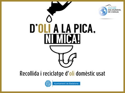L’Ajuntament de Badalona reactiva la campanya “D’oli a la pica, ni mica!” amb la incorporació de nous establiments repartits per tots els districtes de la ciutat.