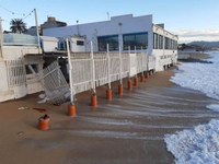 L’alcalde de Badalona reclama al Govern de l’Estat mesures urgents per a la regeneració de les platges