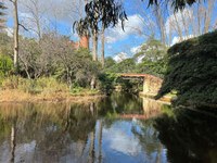 Aquest mes de febrer es portaran a terme les tasques de buidatge i neteja del llac romàntic del parc de Can Solei i de Ca l’Arnús