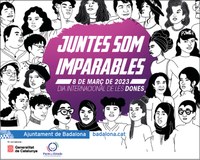 Badalona commemora el Dia Internacional de les Dones amb un programa d’activitats reivindicatives, un acte institucional i una manifestació unitària