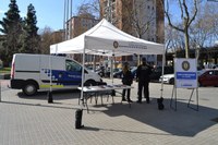 La Guàrdia Urbana de Badalona s'acosta als barris amb punts d'informació itinerants