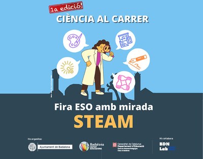 Badalona celebra la primera edició de la Fira de Ciència al carrer amb una mirada STEAM.