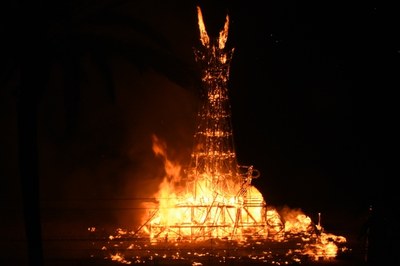 Comunicat del Govern municipal en relació amb la Cremada del Dimoni d’aquest dimecres 10 de maig.