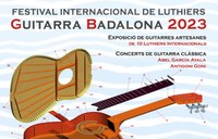 Badalona acull aquest proper mes de juny el Festival Internacional de Lutiers Guitarra Badalona