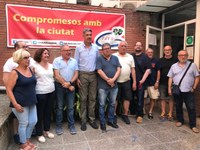 L’alcalde Xavier Garcia Albiol es reuneix amb representants de la Federació d’Associacions Veïnals de Badalona per abordar les mesures que s’han d’aplicar prioritàriament a la ciutat