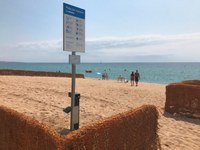 Aquest divendres 30 de juny ha entrat en funcionament la platja de gossos de Badalona