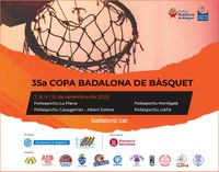Presentació de la 35a Copa Badalona de Bàsquet i la 16a Copa Badalona de Minibàsquet