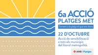 Badalona participa aquest diumenge en la 6a edició de la campanya Acció Platges Met de sensibilització ciutadana sobre els valors dels ecosistemes litorals metropolitans