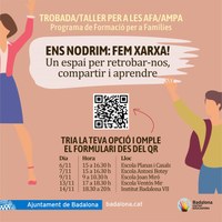 Primera activitat del Programa de Formació per a Famílies d'aquest curs