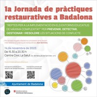 Primera Jornada de Pràctiques Restauratives a Badalona
