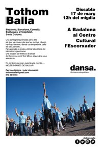 Badalona participa en la cloenda de la Quinzena metropolitana de dansa amb l’activitat Tothom Balla