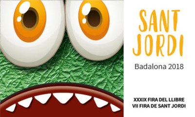 Comencen les activitats programades per la festivitat de Sant Jordi a Badalona que tenen com a eix principal la XXXIX Fira del Llibre de Badalona i la VII Fira de Sant Jordi.