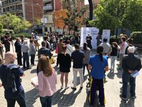 Inaugurada la senyalització de la Ruta Pompeu Fabra a Badalona