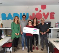 Lara Rodríguez guanyadora del Concurs de Relats Sant Jordi 2018, Trenquem Estereotips de Badalona